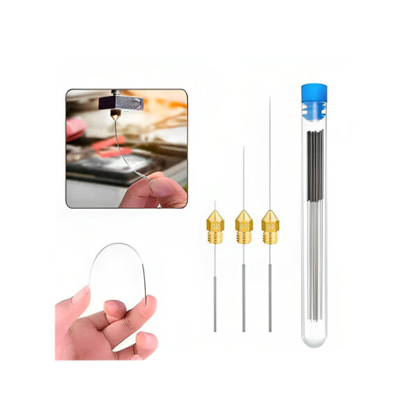 Aguja Destapa Pico - Boquilla 0.4mm Impresora 3d Kits X 5un