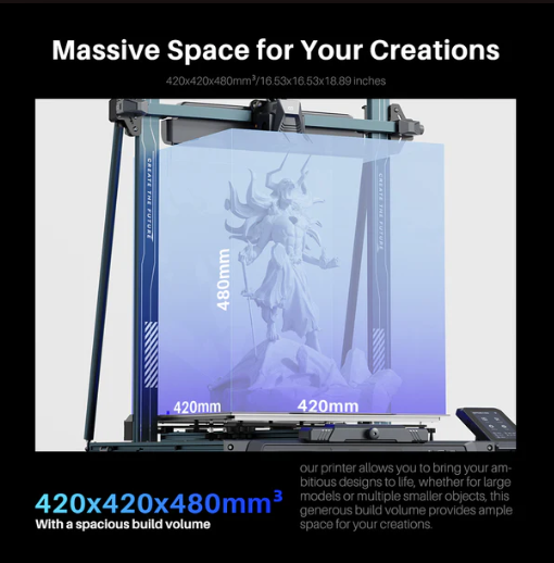 ELEGOO Impresora 3D Neptune-4MAX FDM firmware Klipper extrusora directa