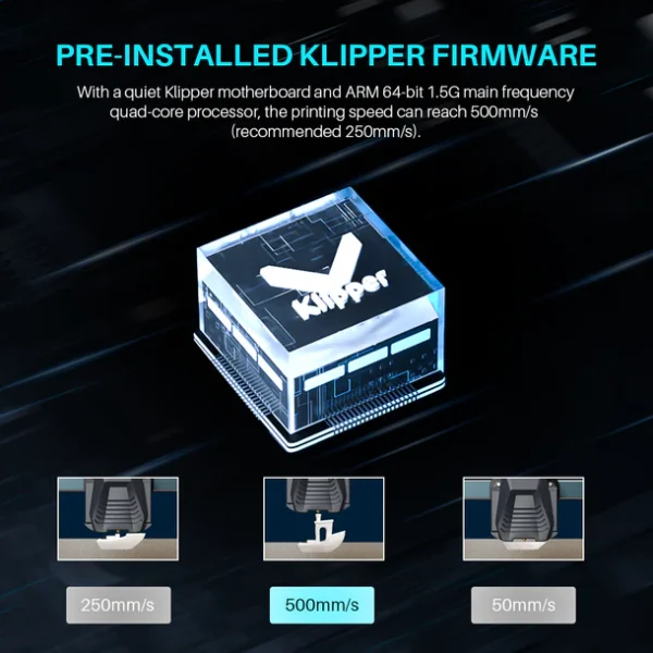 ELEGOO Impresora 3D Neptune-4PRO FDM firmware Klipper extrusora directa