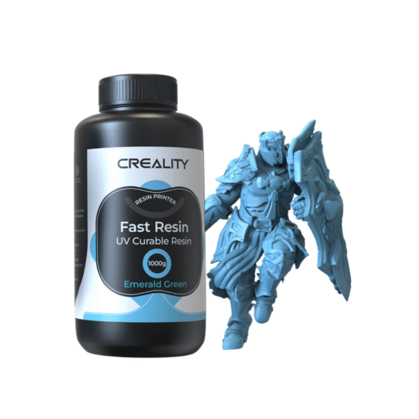 Resina 3D Creality Alta Velocidad Azul 1kg Botella Plástica