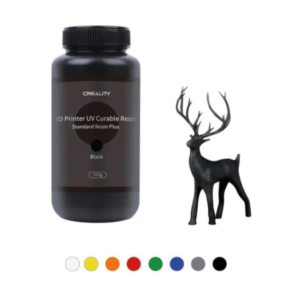 Resina 3D Creality Dura Plus 500g Botella Plástica