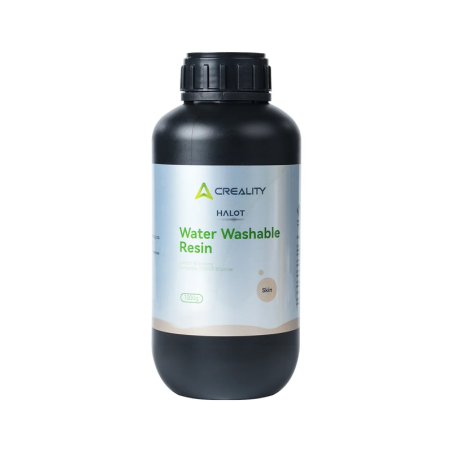 Resina 3D Creality Lavable al Agua 1kg botella plástica