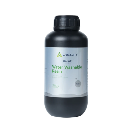 Resina 3D Creality Lavable al Agua 1kg botella plástica