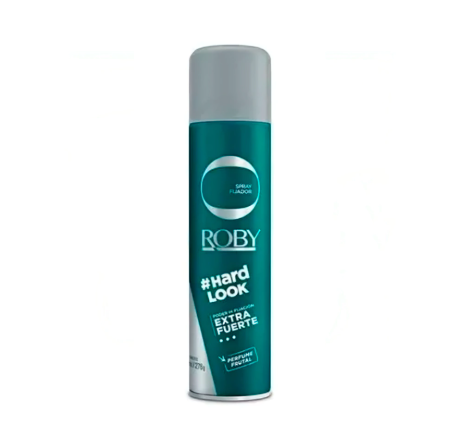 Roby Hard Look Spray Fijador Extra Fuerte 390ml