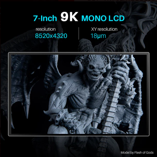 ELEGOO Mars-4 LCD mono de 7 «9K