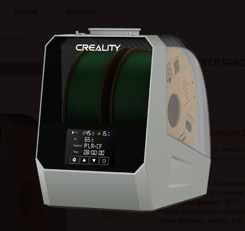 Space Pi Plus, for 2 roll filament