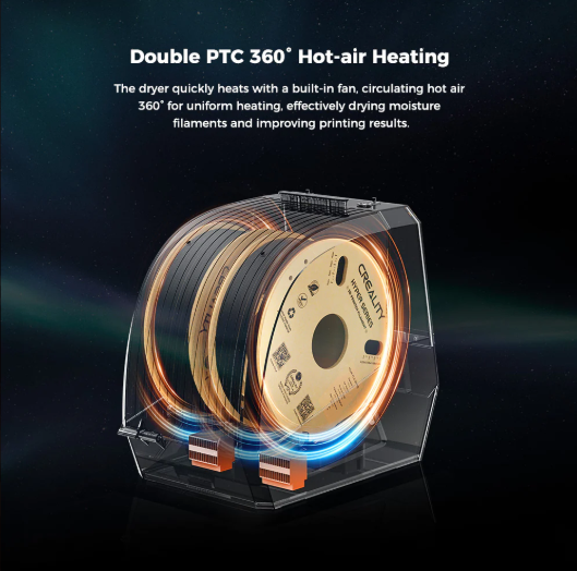 Space Pi Plus, for 2 roll filament