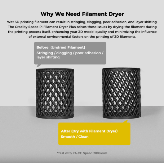 Space Pi Plus, for 2 roll filament