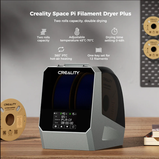 Space Pi Plus, for 2 roll filament