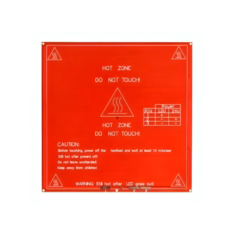 Cama Caliente Impresora 3d Geeetech Prusa Pro B 12v Mk2b
