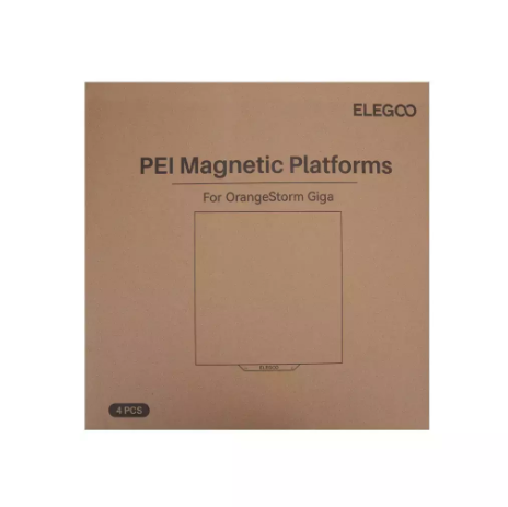 Kits x4 Cama flexible magnética Elegoo Orange Giga Storm Original